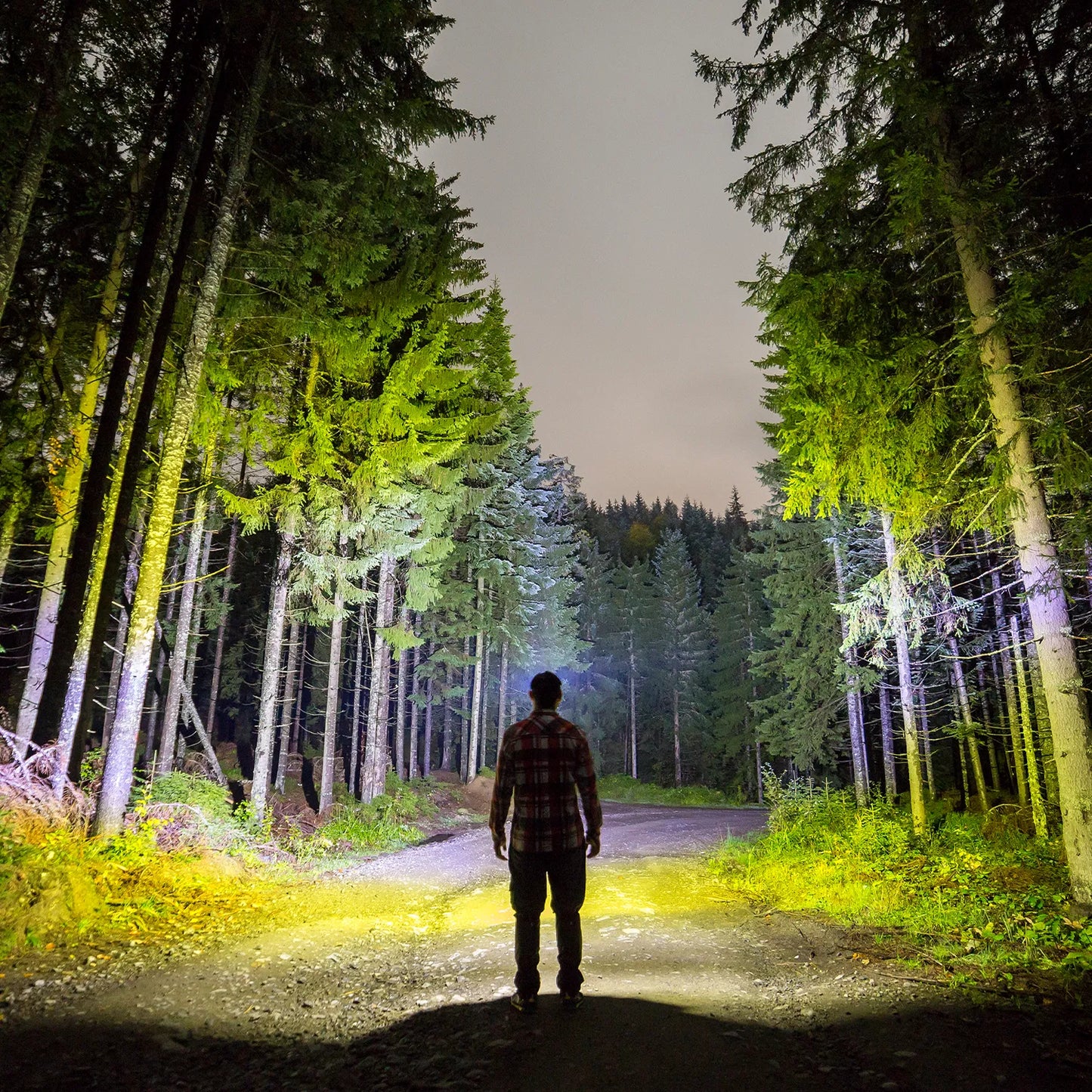 Invisible Night Vision Cap Light