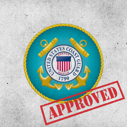 US Coast Guard Approved badge