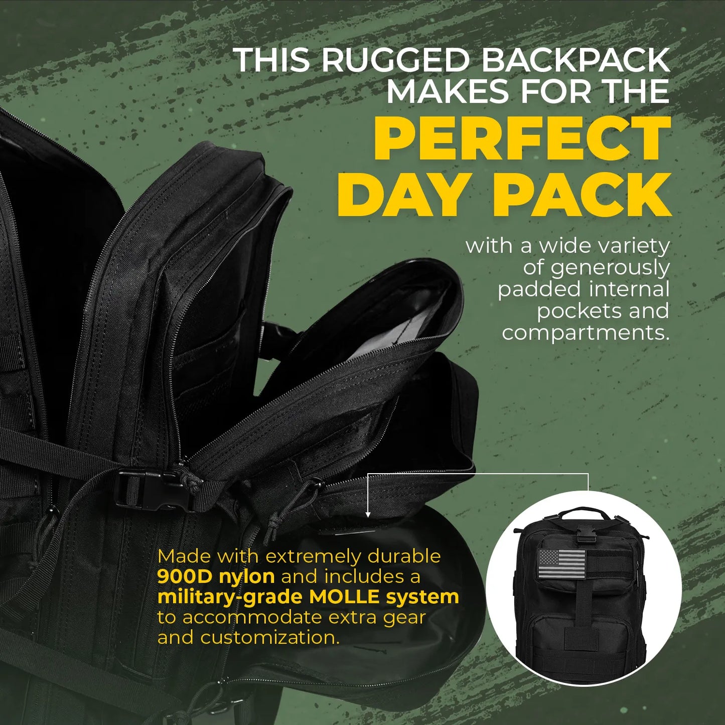 20L Compact Tactical Backpack